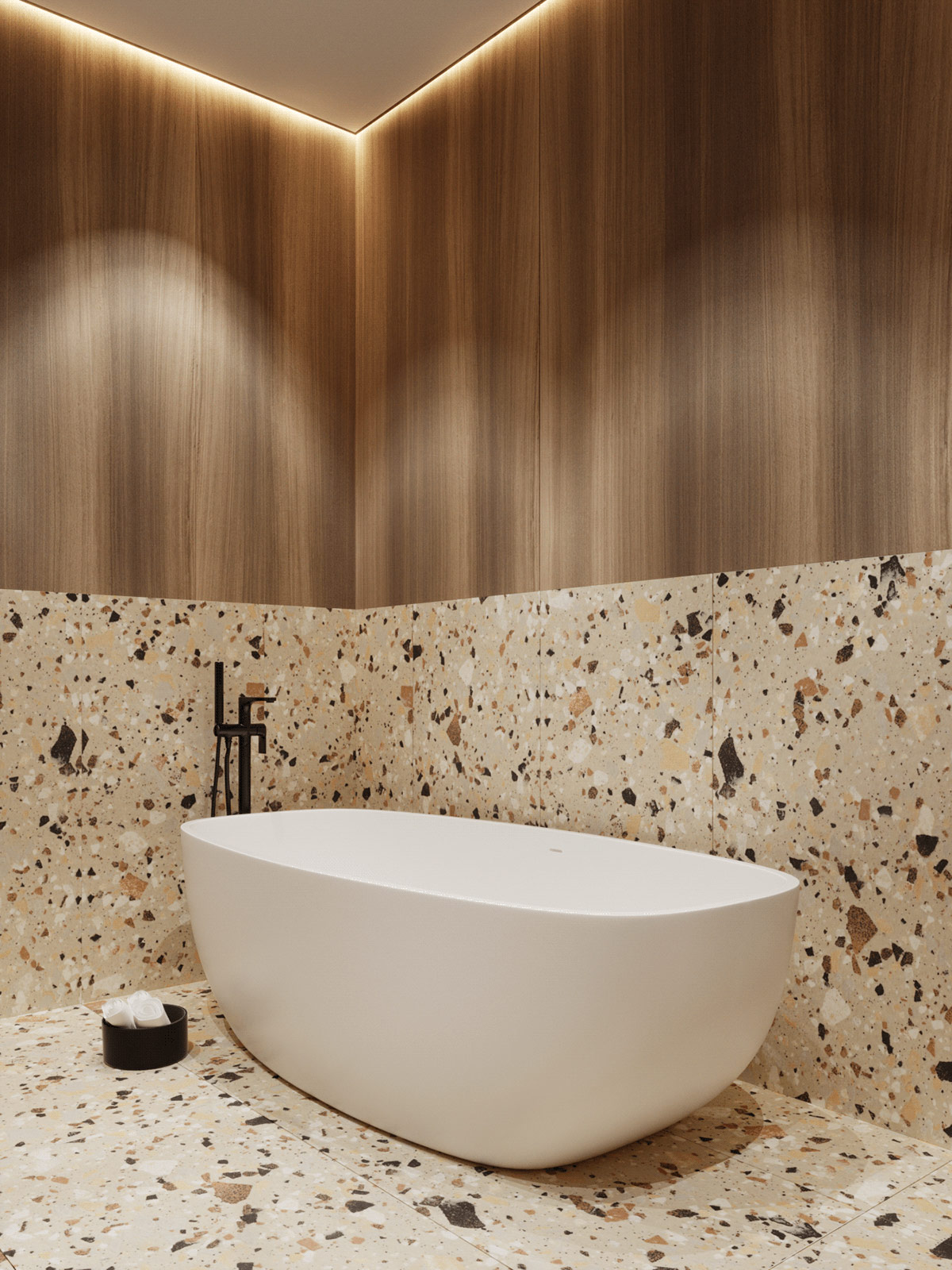 1675502746 218 dva sovremennyh dizayna doma s krasnym oranzhevym i zolotym