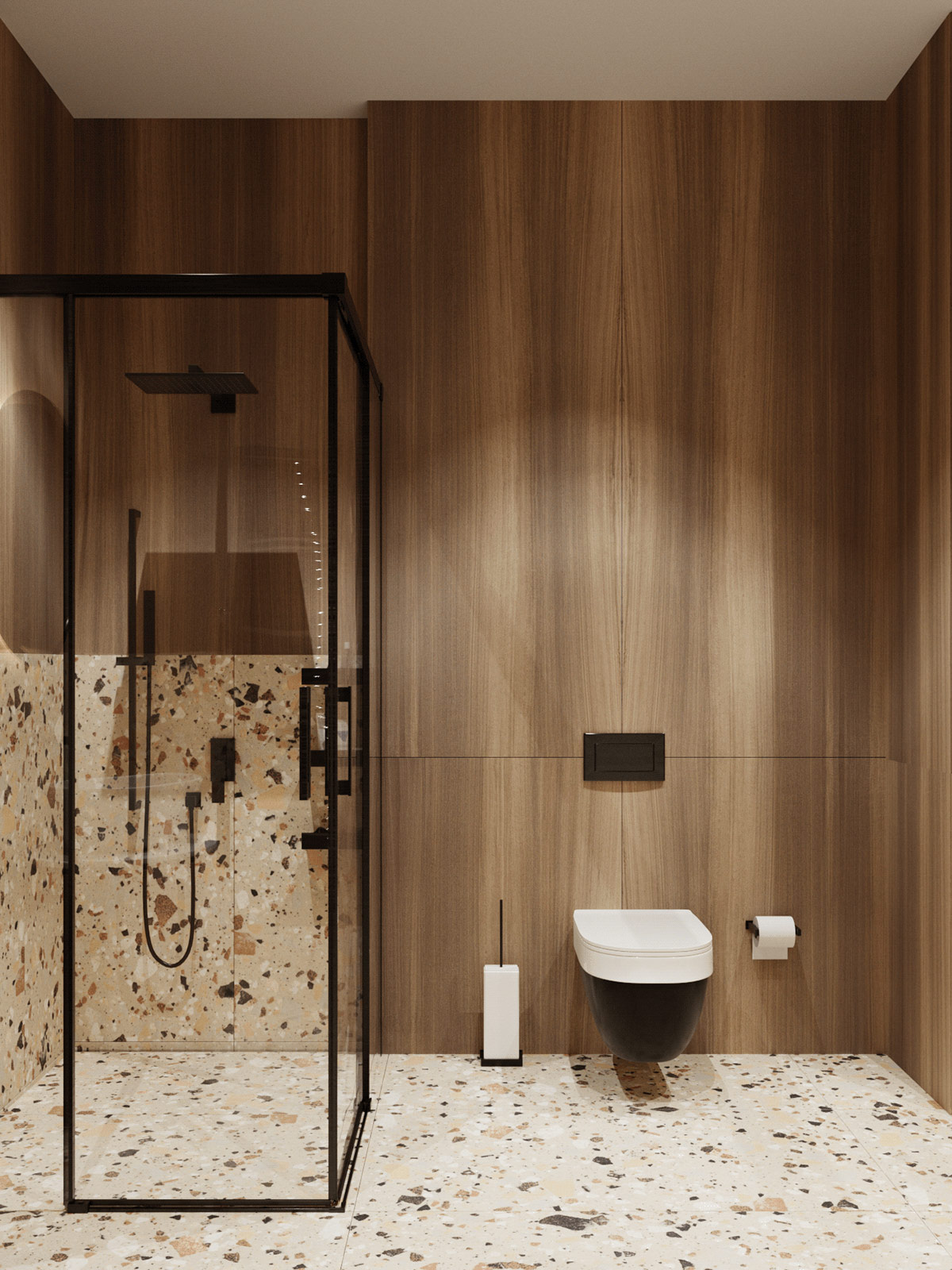 1675502746 497 dva sovremennyh dizayna doma s krasnym oranzhevym i zolotym