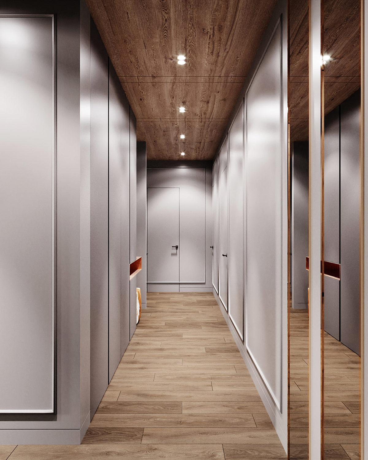 1675502747 845 dva sovremennyh dizayna doma s krasnym oranzhevym i zolotym