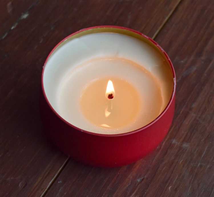 Неверное соотношение ингредиентов при изготовлении свечей