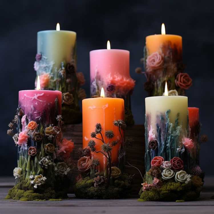 Выбор материалов для создания колонных свечей