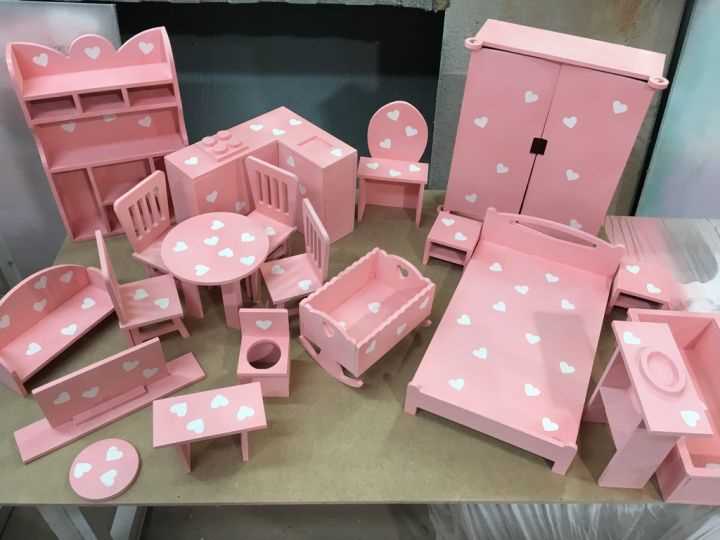 Как сделать самостоятельно мебель для кукольного домика - полезные советы и идеи 2 Основные инструменты