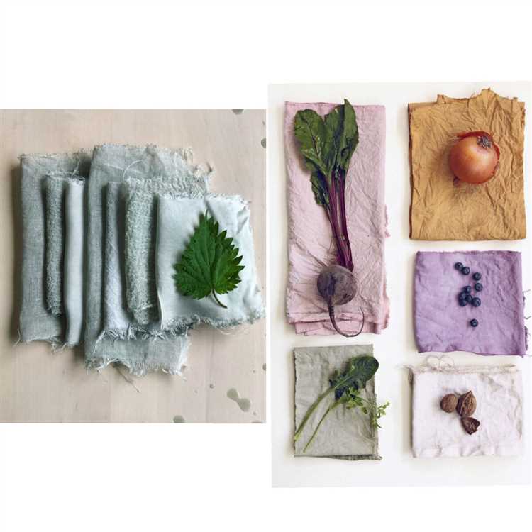 Работа с натуральными красителями