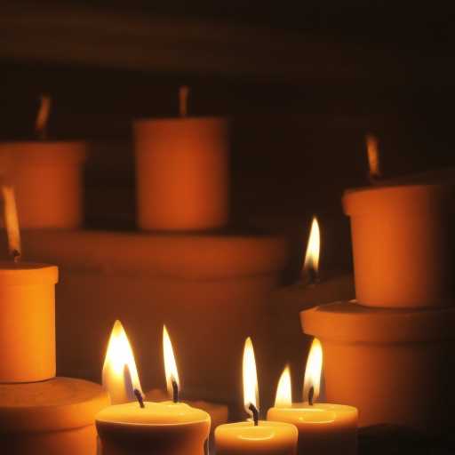 Использование основных инструментов для изготовления домашних свечей