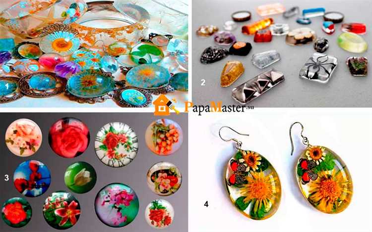 Идеи для создания уникальных украшений из смолы