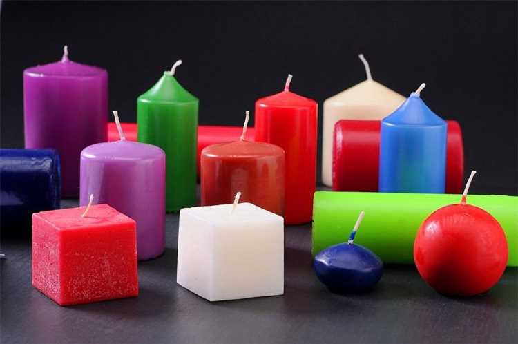 Создание свечей различных форм и размеров