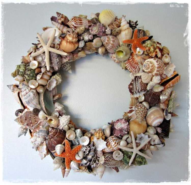Идеи работы с ракушками и камнями