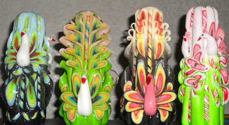 Как создать разноуровневые свечи в домашних условиях 1 2. Плавление и окрашивание воска: