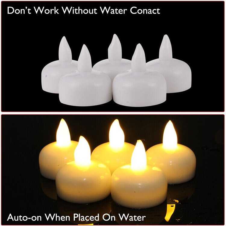 Как сделать плавающие свечи из специального воска? 2 Секреты использования специального воска