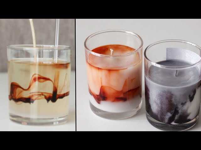 Трюки с завитками и мраморным эффектом для свечей, которые можно сделать дома 2 Что такое завитки на свечах?