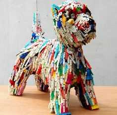 Примеры коммерческого использования переработанных материалов: