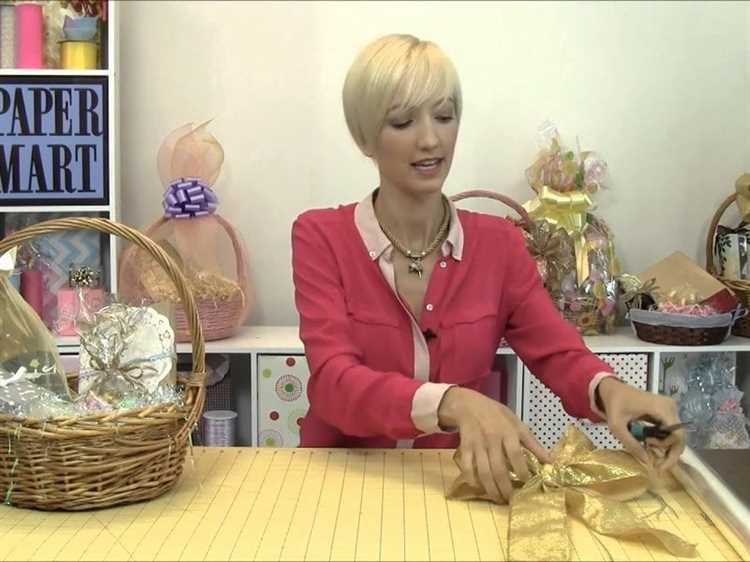 Способы изготовления подарочных корзин